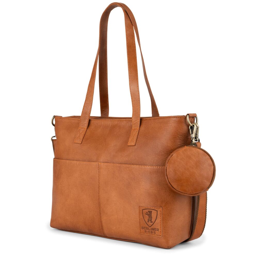 5508 Vintage Leather Handbag Julia, Large Tote Bags , Satchel Bags, Work
